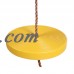 Clearance Sale Children Kids Childhood Play Toy Round Plate Swing Seat Yellow BEDTS   